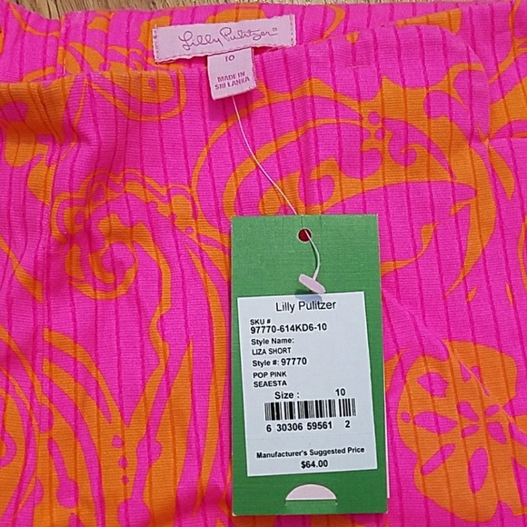 NWT Lilly Pulitzer shorts - Picture 4 of 4